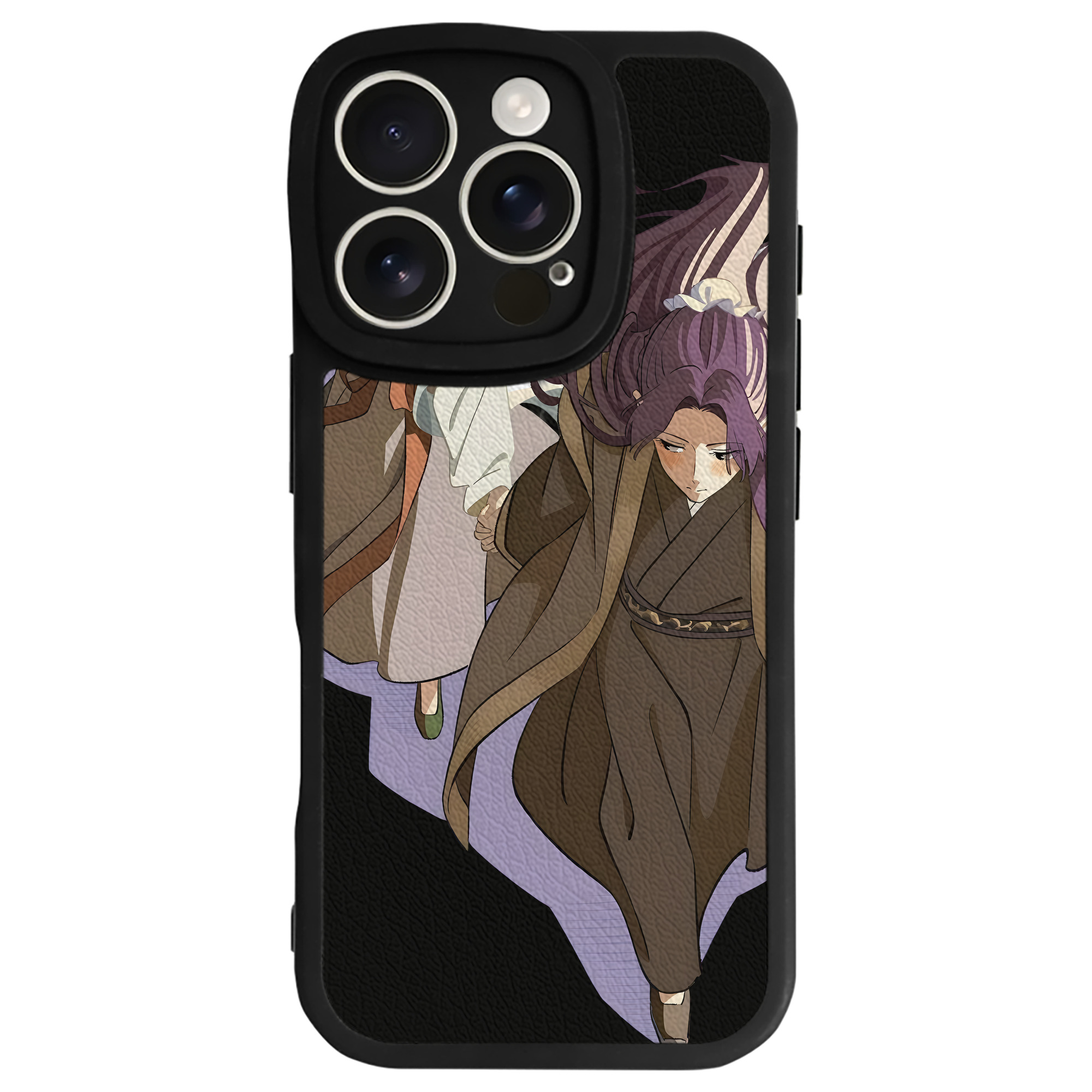 （画像用） 薬屋のひとりごと The Apothecary Diaries 【iPhone 16シリーズ対応】シリコンスマホケース（レザー調） 材質：シリコン